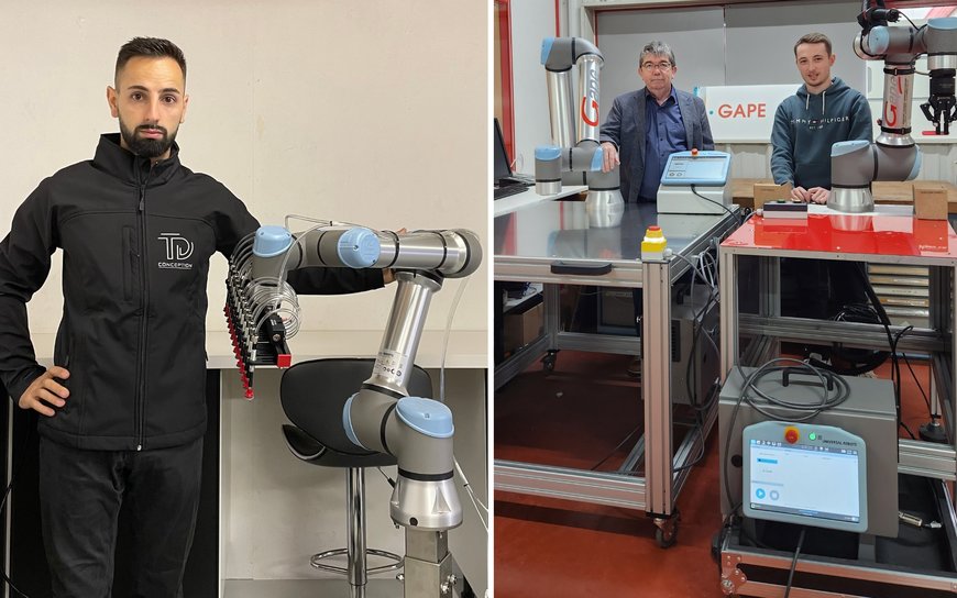 TD CONCEPTION ET GAPE REJOIGNENT LES RANGS DES INTÉGRATEURS DE ROBOTS UNIVERSELS CERTIFIÉS